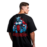 Playera entrenamiento oversize bodybuilder