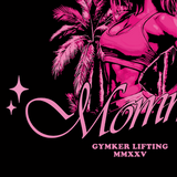 Playera entrenamiento oversize Muscle Mommy