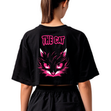 Crop top Oversize mujer The Cat