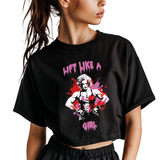 Crop top Oversize mujer Lift like a girl