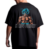 Playera entrenamiento oversize Goku HEAVY WEIGHT