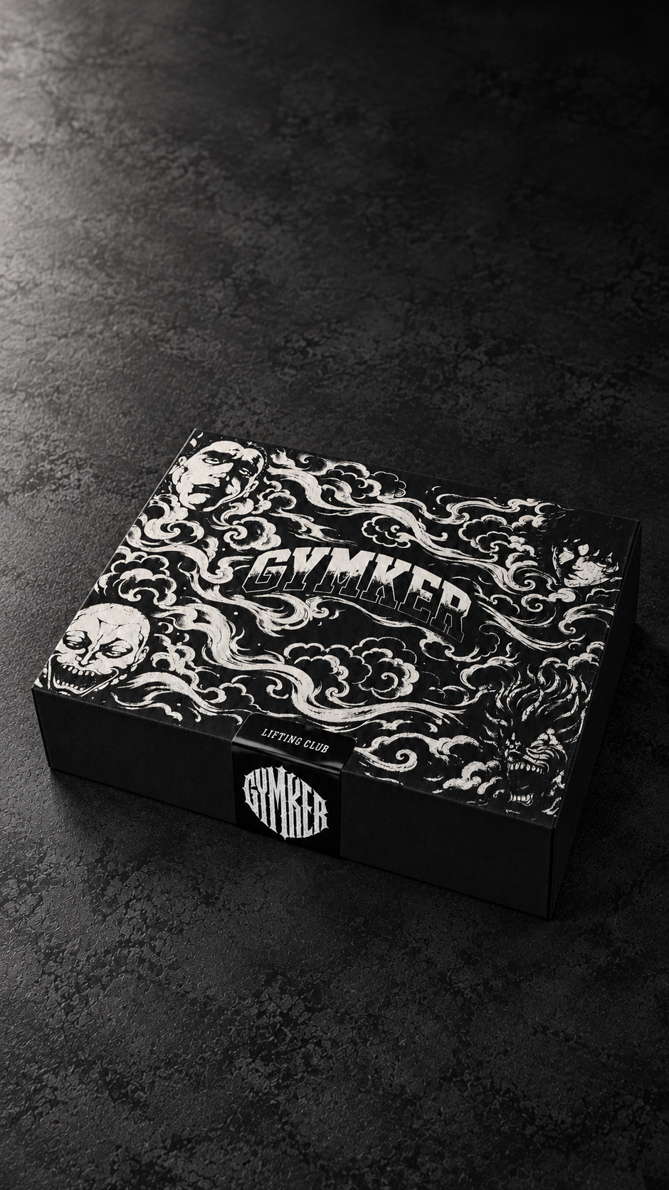 Box Set HANMA de GYMKER, banner vertical para celular