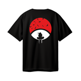 Playera entrenamiento oversize uchiha