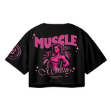 Crop top Oversize mujer Muscle Mommy