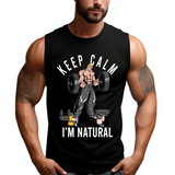 Playera Entrenamiento Tank top Jack Natural