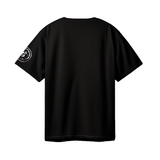 Playera entrenamiento Oversize Basic NEGRO