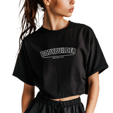 Crop top Oversize mujer Bodybuilder