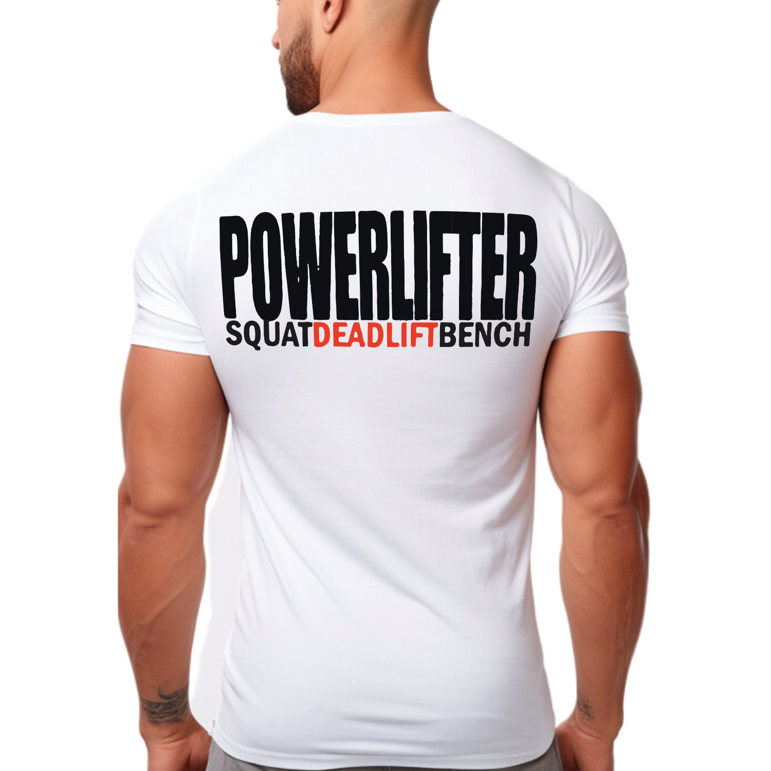 Playera Entrenamiento Deportiva Powerlifter