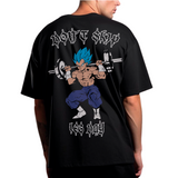 Playera entrenamiento oversize Vegeta Dont Skip